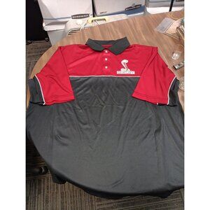 Rare Shelby Racing Mens Polo Shirt XXL Red Black Short Sleeve, 2XL
